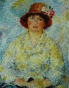 Pierre Auguste Renoir Portrait of Madame Renoir